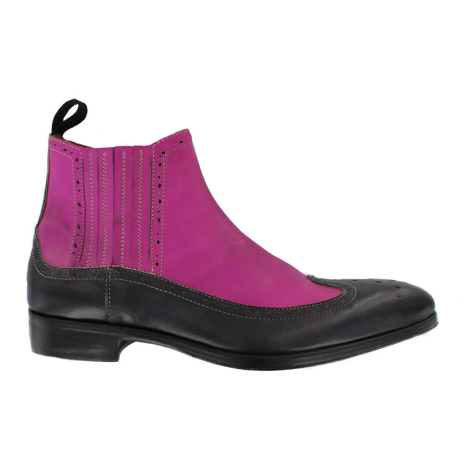 Weekend Style 1365 - Fuchsia Navy Chelsea Brogue