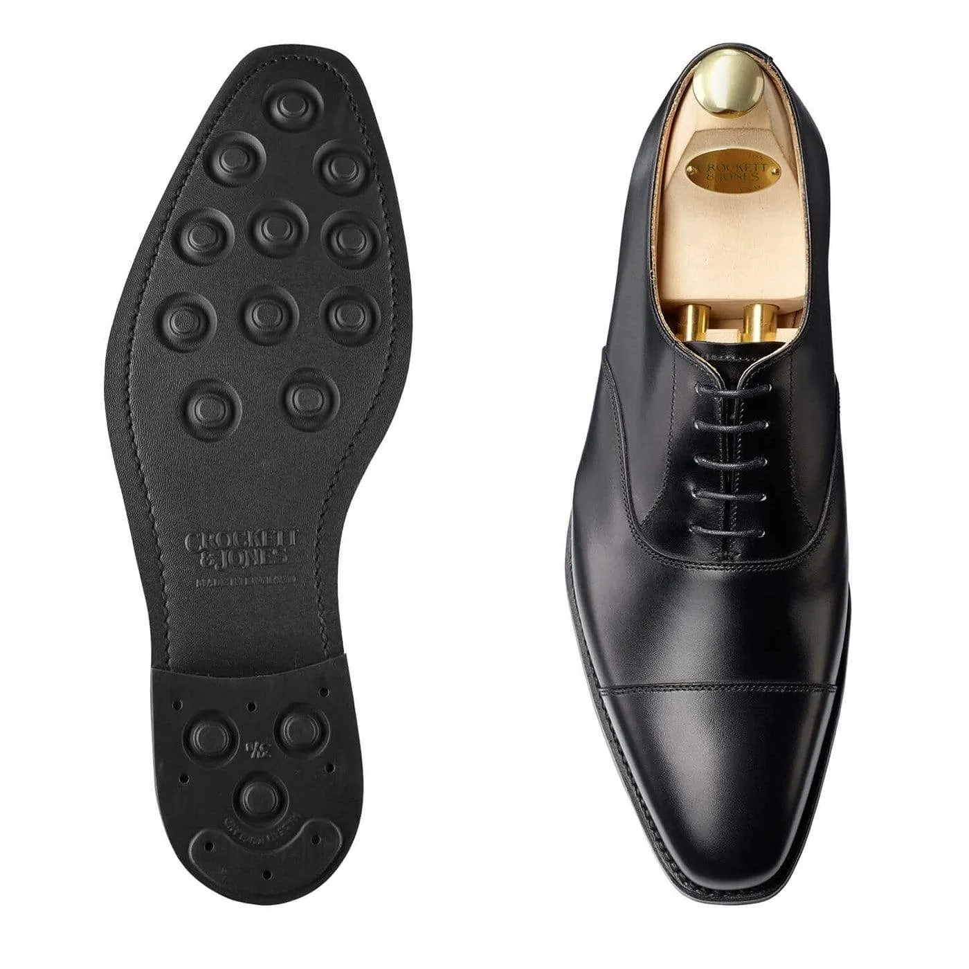 Hallam Black Calf Quick Fit Style