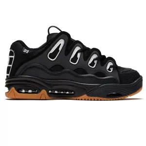 Osiris D3 2001 Shoes - Black/Gum Skater Life Ready