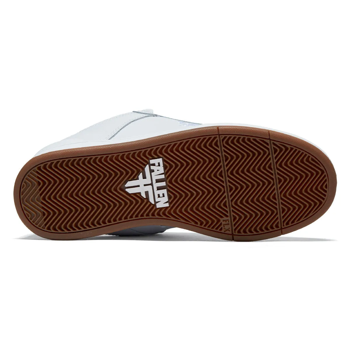 Fallen Heritage Shoes - White/Gum lightweight fabric