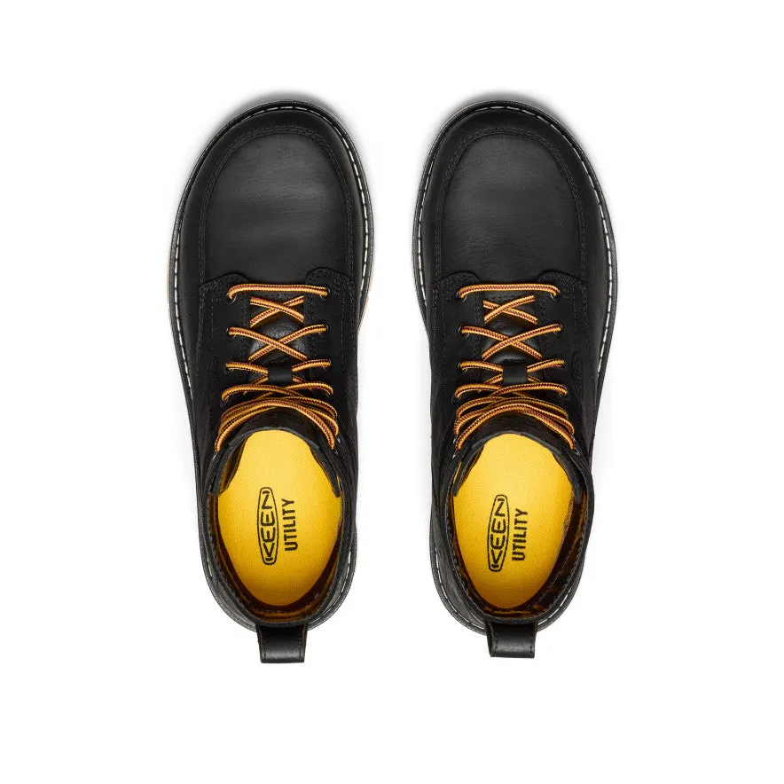 Trek Load Nature Climber Men's San Jose 6" Waterproof Boot (Aluminum Toe)  |  Black/Gum