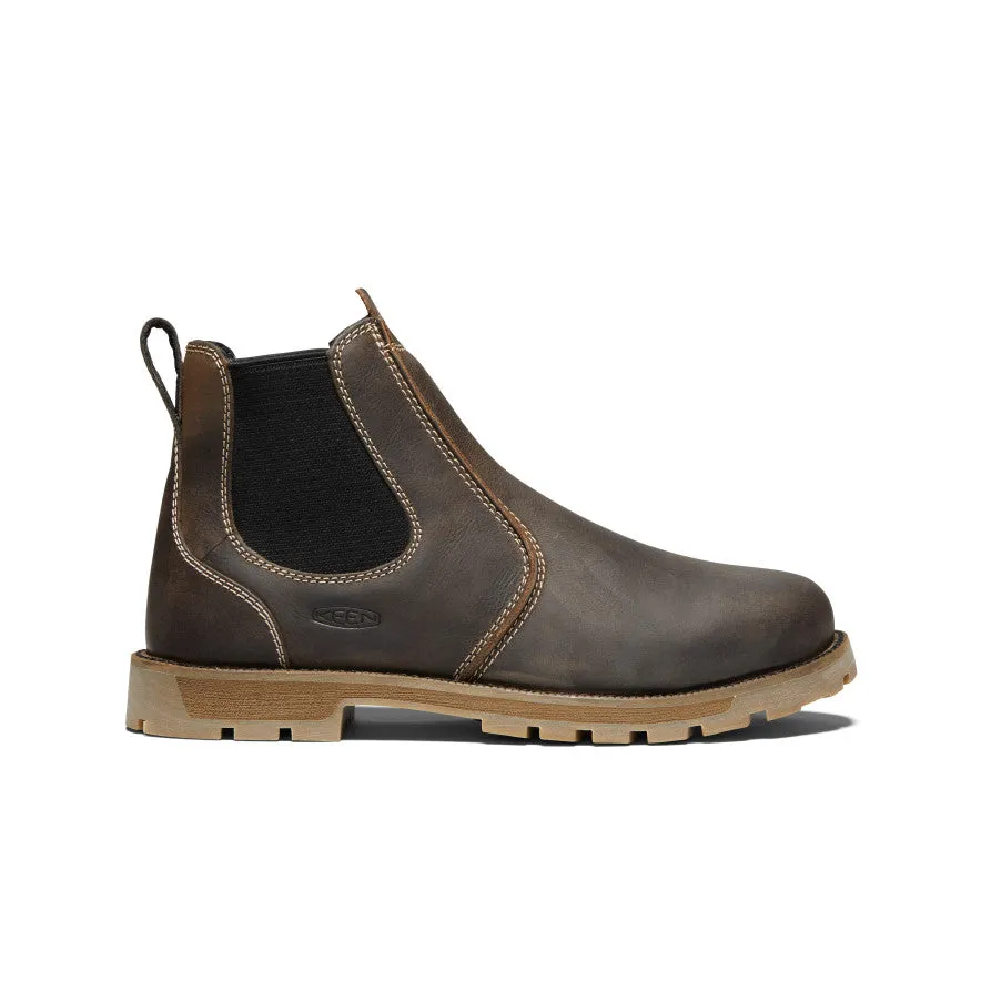 Trail Built Weather Protection Men's Seattle Romeo (Soft Toe)  |  Cascade Brown/Black