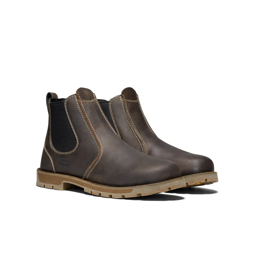 Trail Comfort Fit Long Walk Protection Men's Seattle Romeo (Soft Toe)  |  Cascade Brown/Black