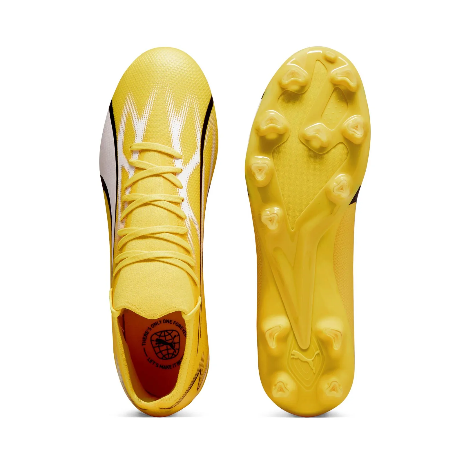 Puma Ultra Match Firm Ground Football Boots Reinforced heel Professional Grip