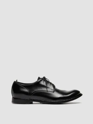 ANATOMIA 060 - Black Leather Derby Shoes Urban Step