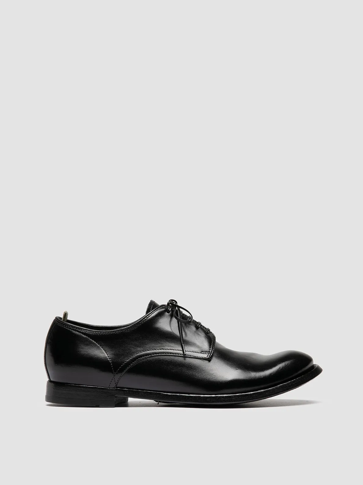 ANATOMIA 060 - Black Leather Derby Shoes Urban Step