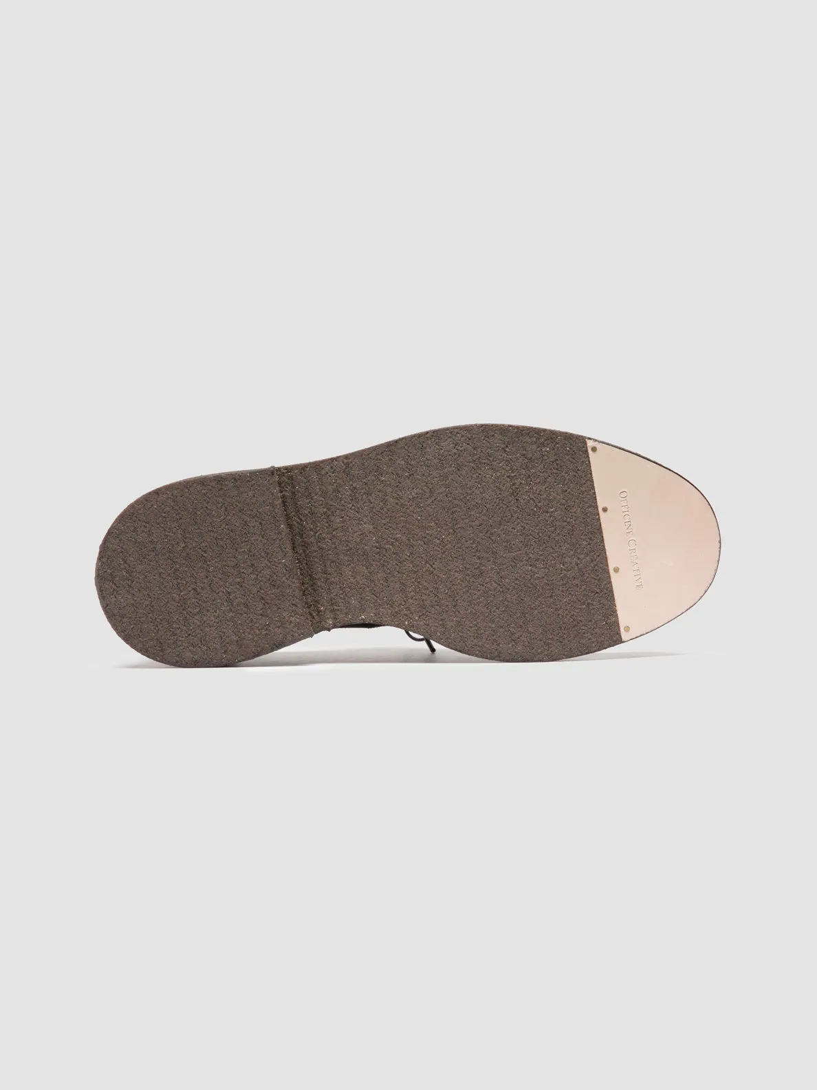 ASTON CREPE 003 - Brown Suede Derby Shoes Soft Base
