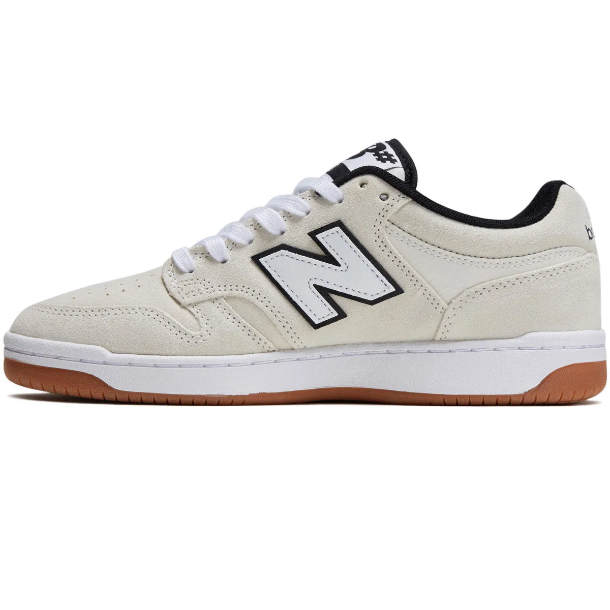 Grip Performance Sturdy Build New Balance 480 Shoes - Cream/White