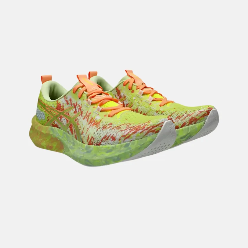 Asics Noosa Tri 16 Men's Running Shoes - Safety Yellow/Cool Matcha removable - insole - convenience - replaceability shoes short - distance running choice