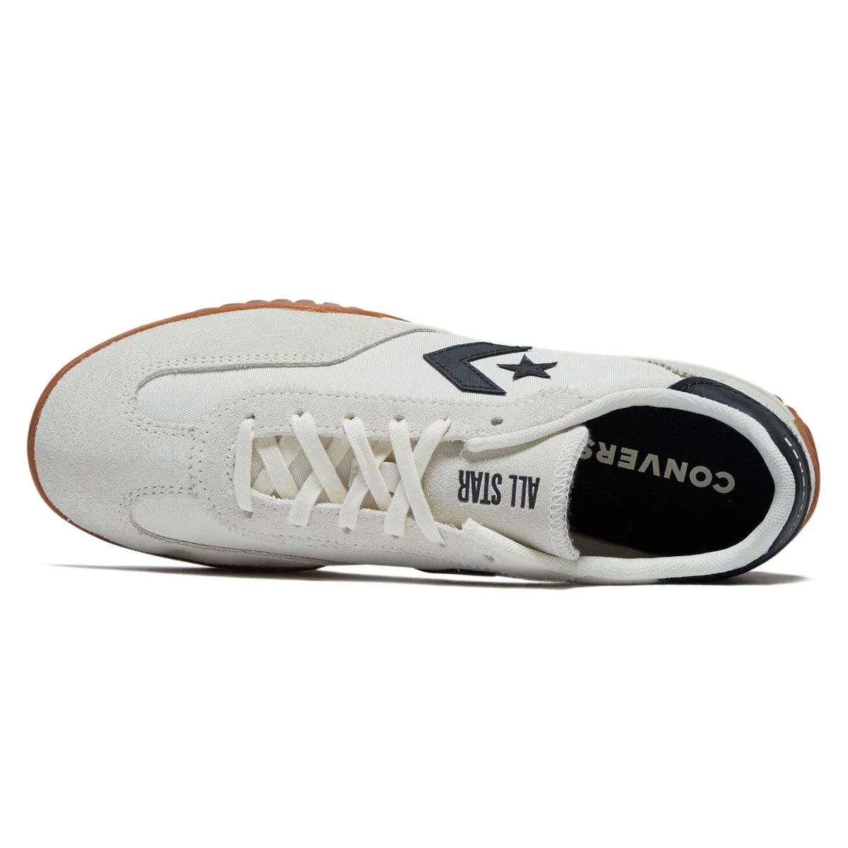 All Terrain Fit Lightweight Wear Converse Run Star Trainer Shoes - Egret/Black/Honey