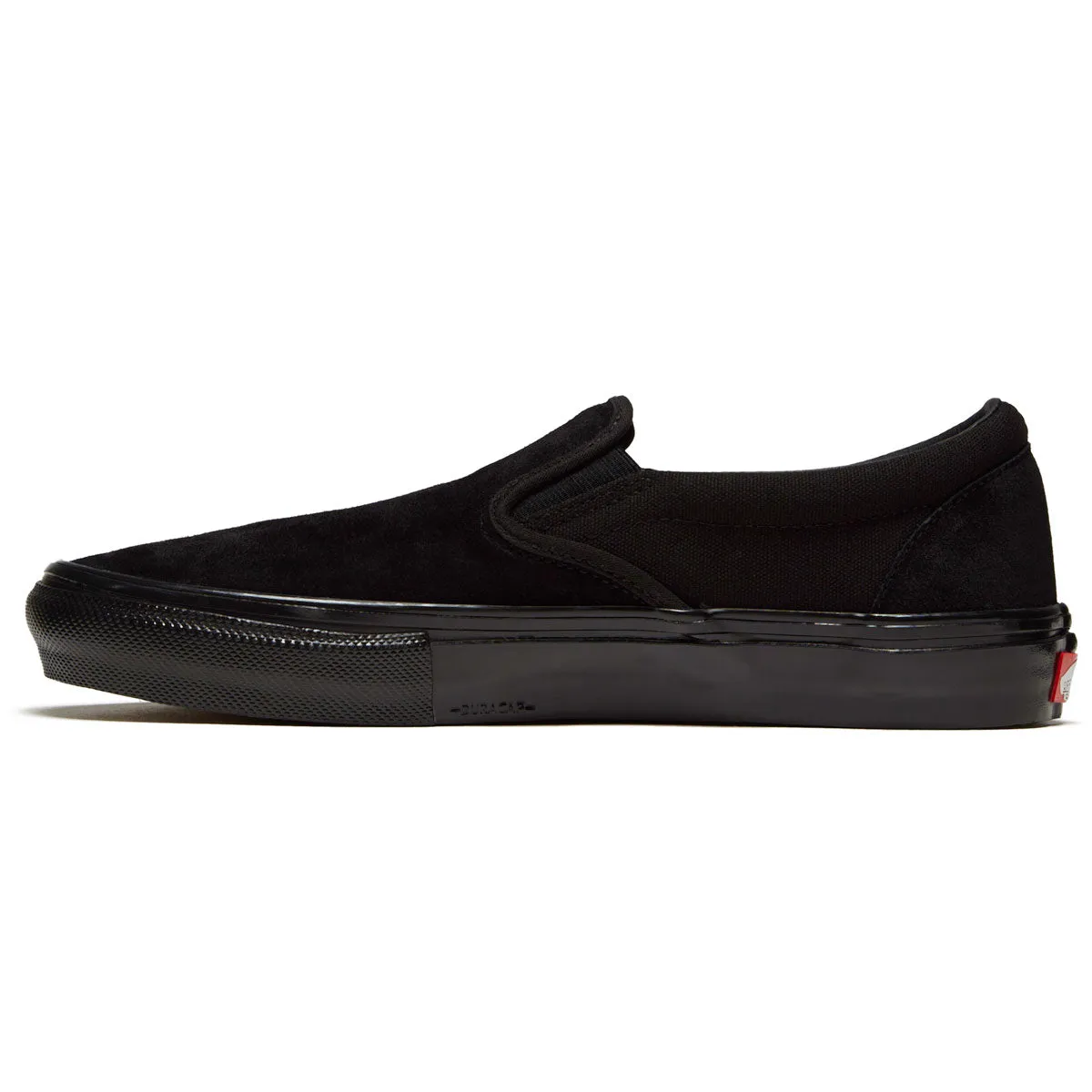 Vans Skate Slip-on Shoes - Black/Black Soft Upper Pro Style