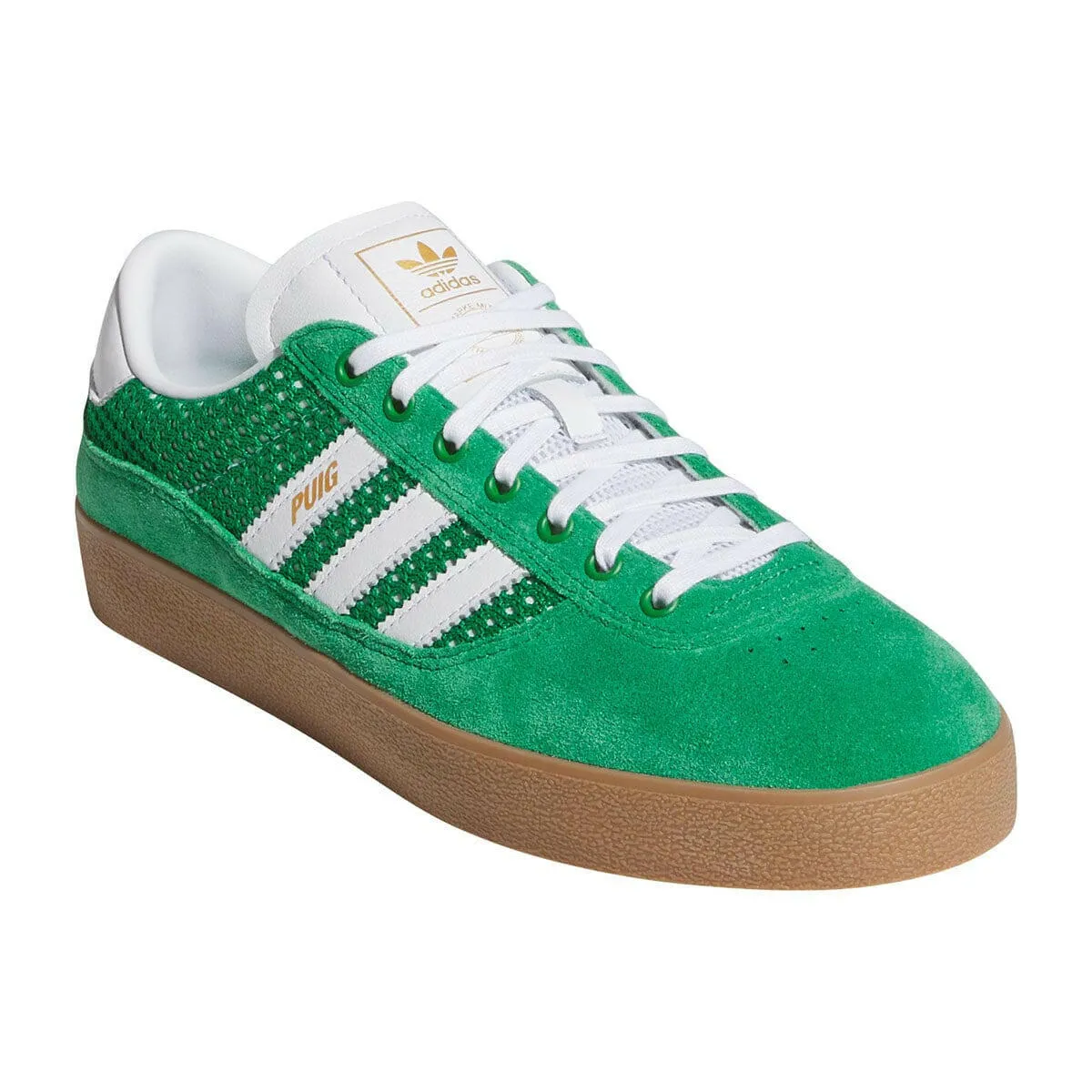 Performance Ride Featherweight Fit Adidas - Puig Indoor Shoes Green/White/Gum