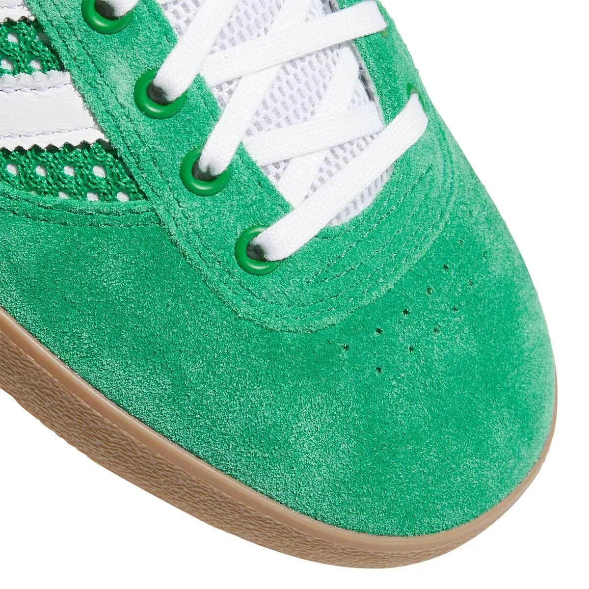 Adidas - Puig Indoor Shoes Green/White/Gum Responsive
