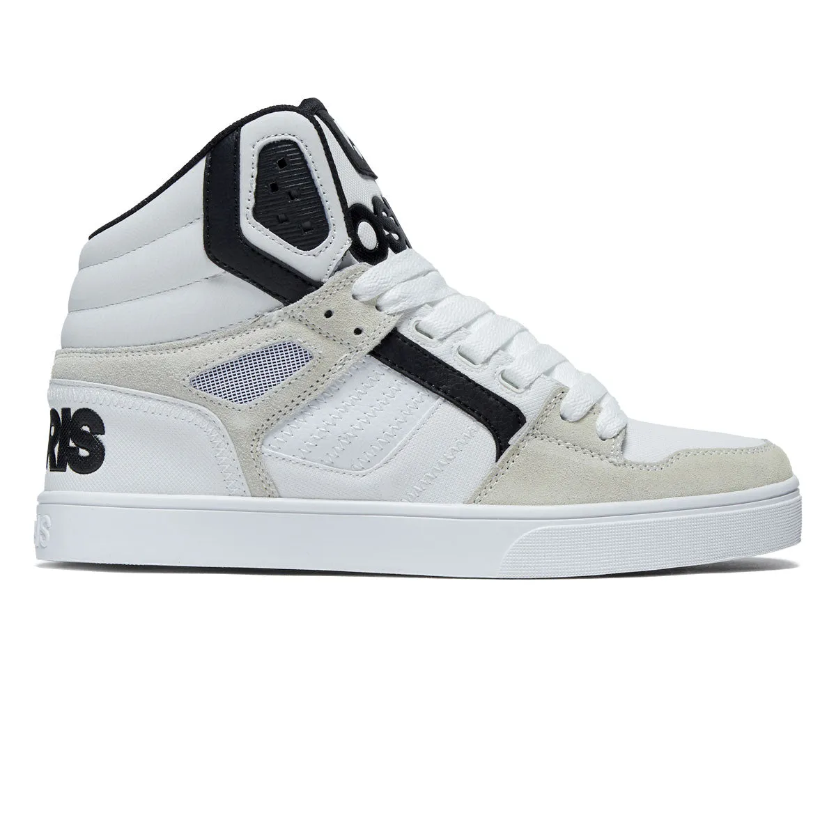Osiris Clone Shoes - White/Black/White Sturdy Construction