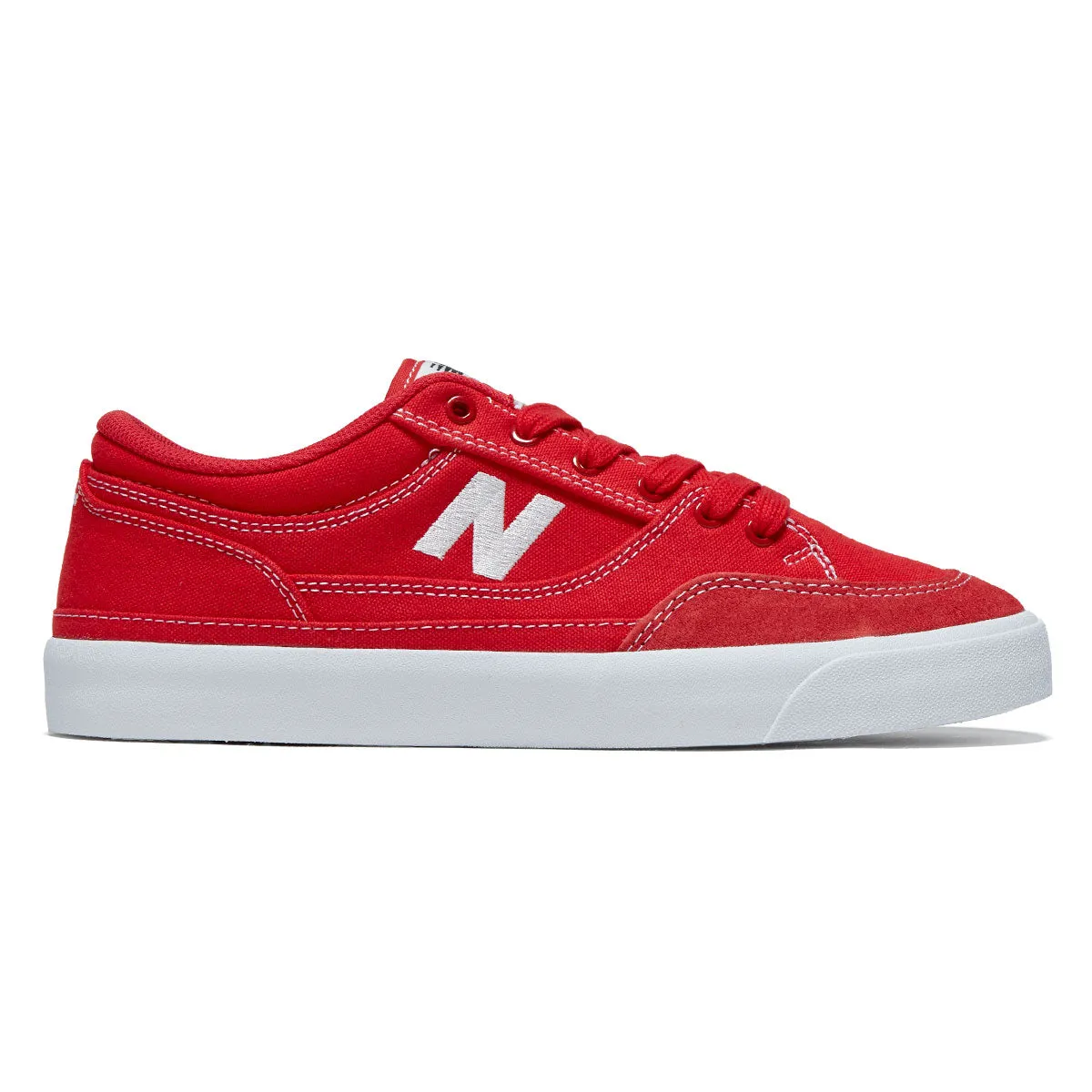 New Balance 417 Villani Low Shoes - Red/White Skater Ready Fit