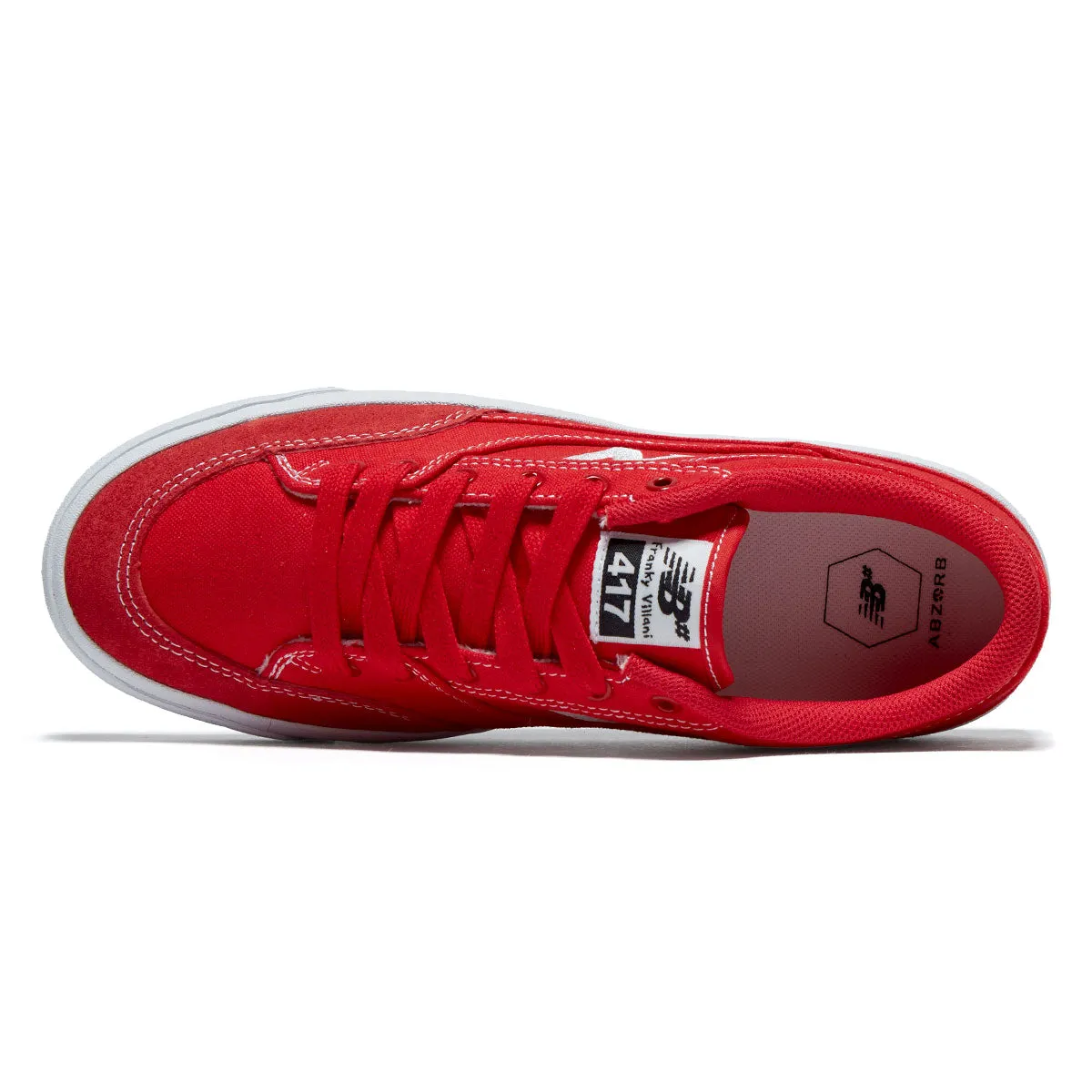 Daily Commuting New Balance 417 Villani Low Shoes - Red/White