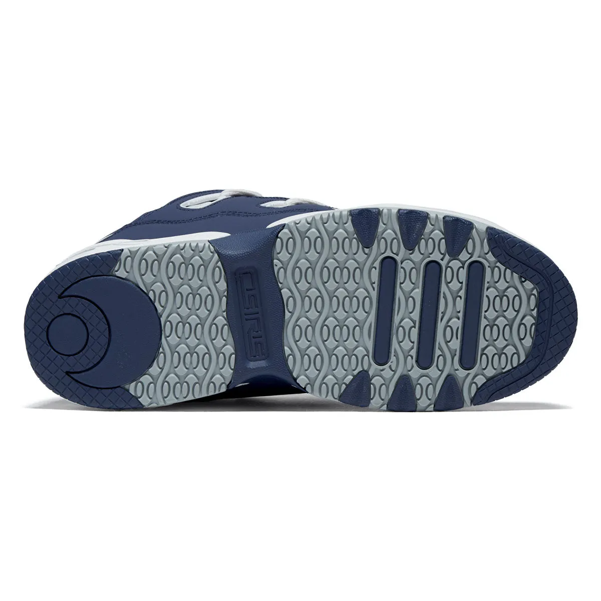 Osiris D3 OG Shoes - Navy/Grey/White synthetic leather Street Friendly