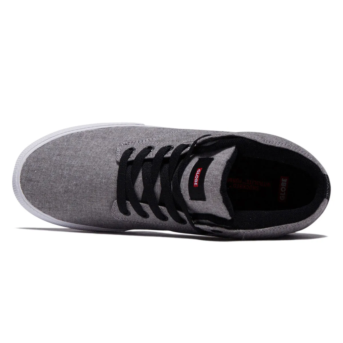 Standout Style Globe Motley Mid 2.0 Shoes - Grey Chambray