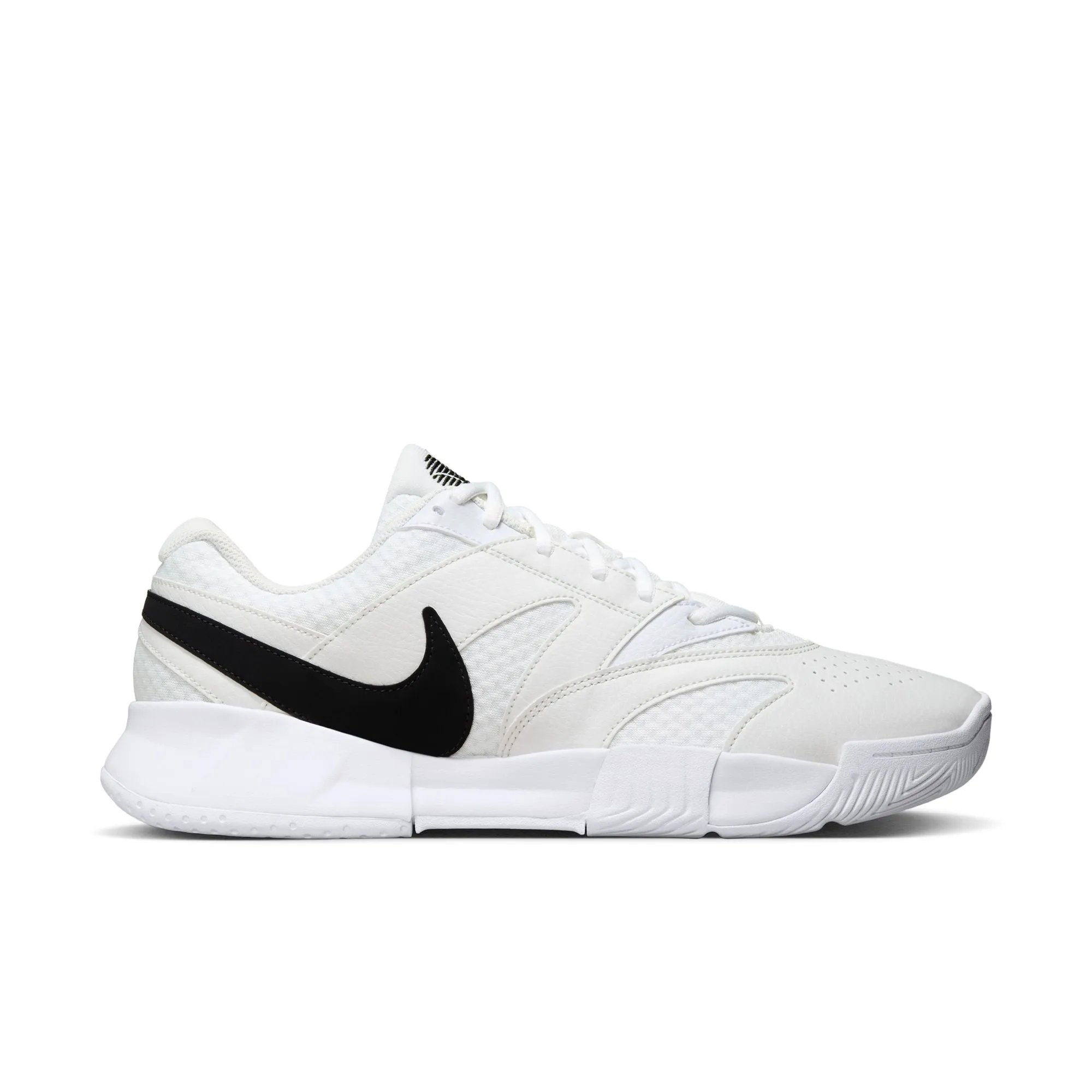 Men's Nike Court Lite 4 Tennis Shoes Ventilation Channel Lace Up Style