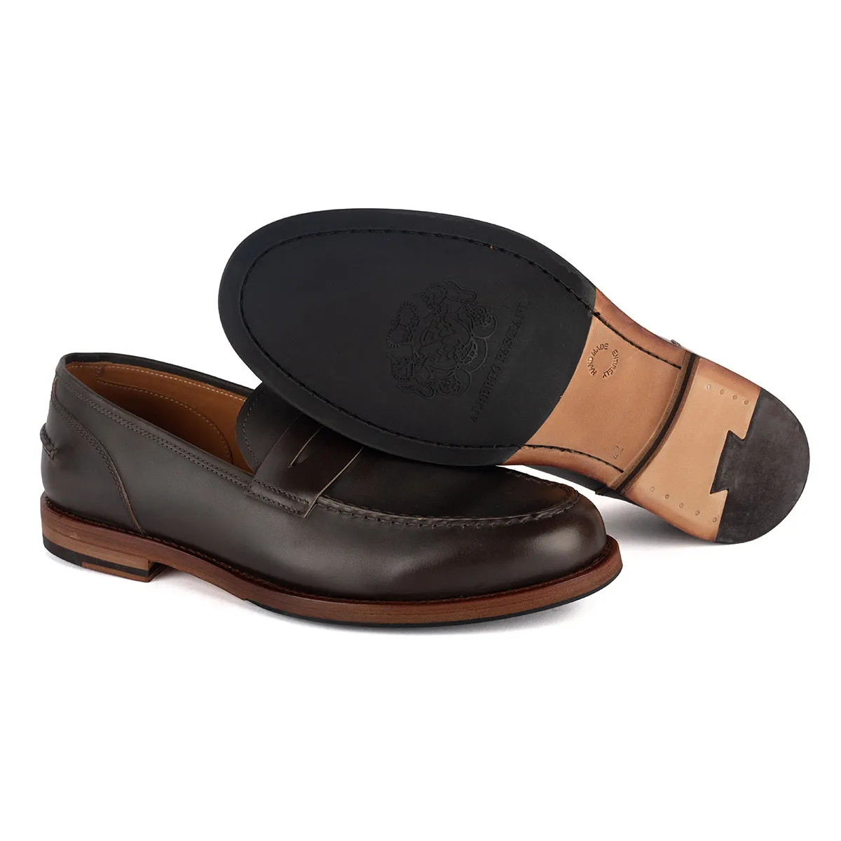 BRIAN 57020<br>Fango loafer Comfortable Fit Shoes