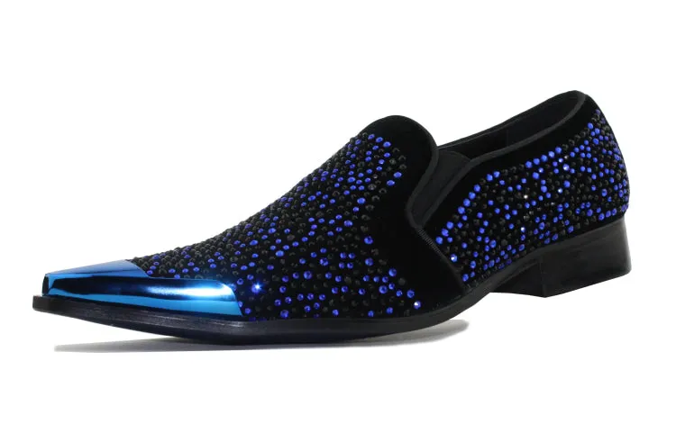 Desta Black/Royal Blue Modern Comfort