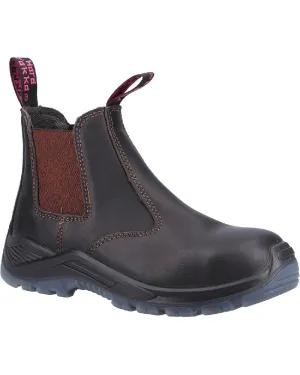 Hard Yakka Womens Banjo Non Safety Elastic Gusset Boots Durable outsole simple design