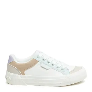 Cheery White Color Block Sneaker Park Picnic