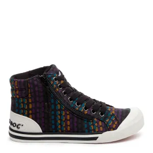 Jazzin Pixel Pop High Top Sneaker Any Occasion