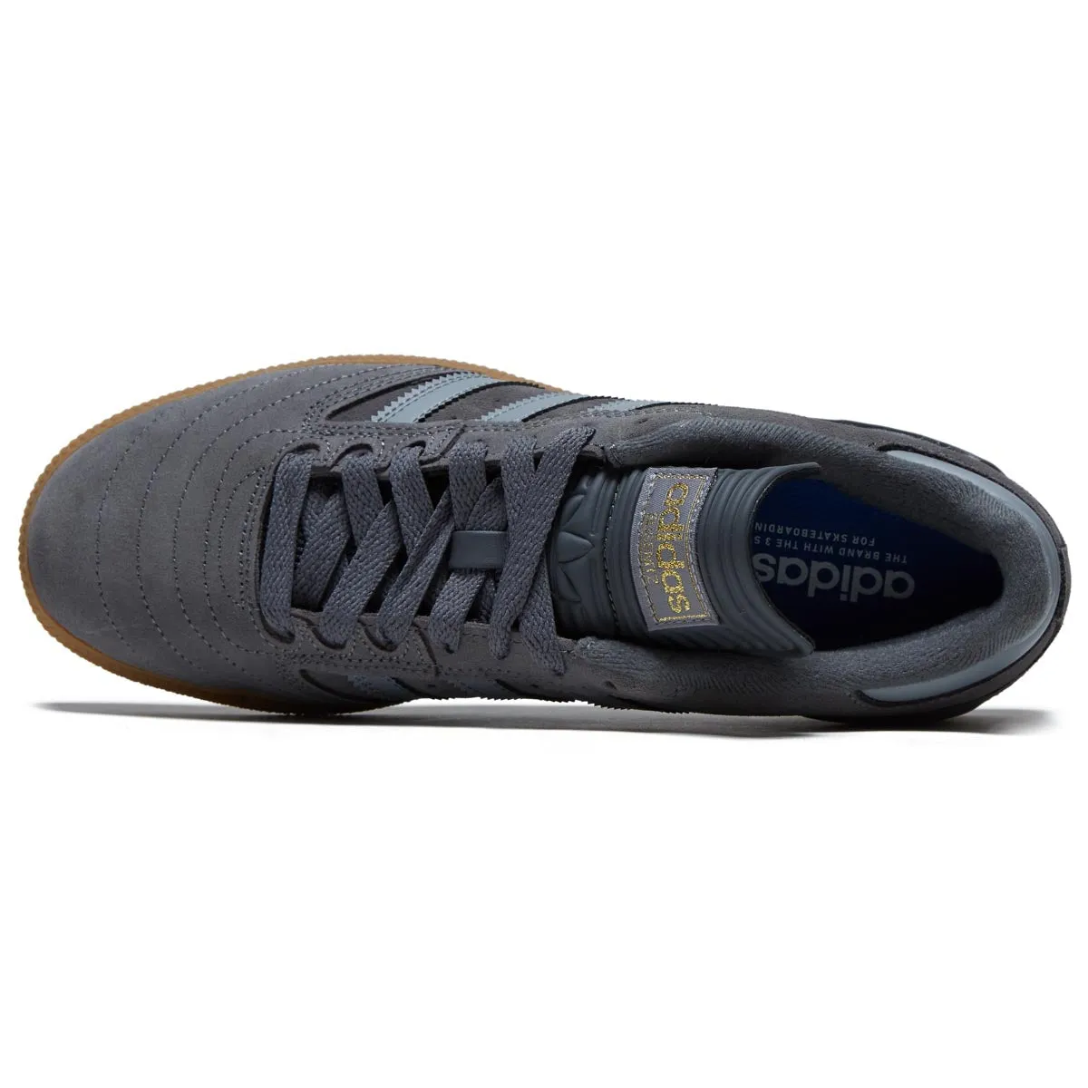Adidas Busenitz Shoes - Grey/Grey/Gold Metallic Street Edge