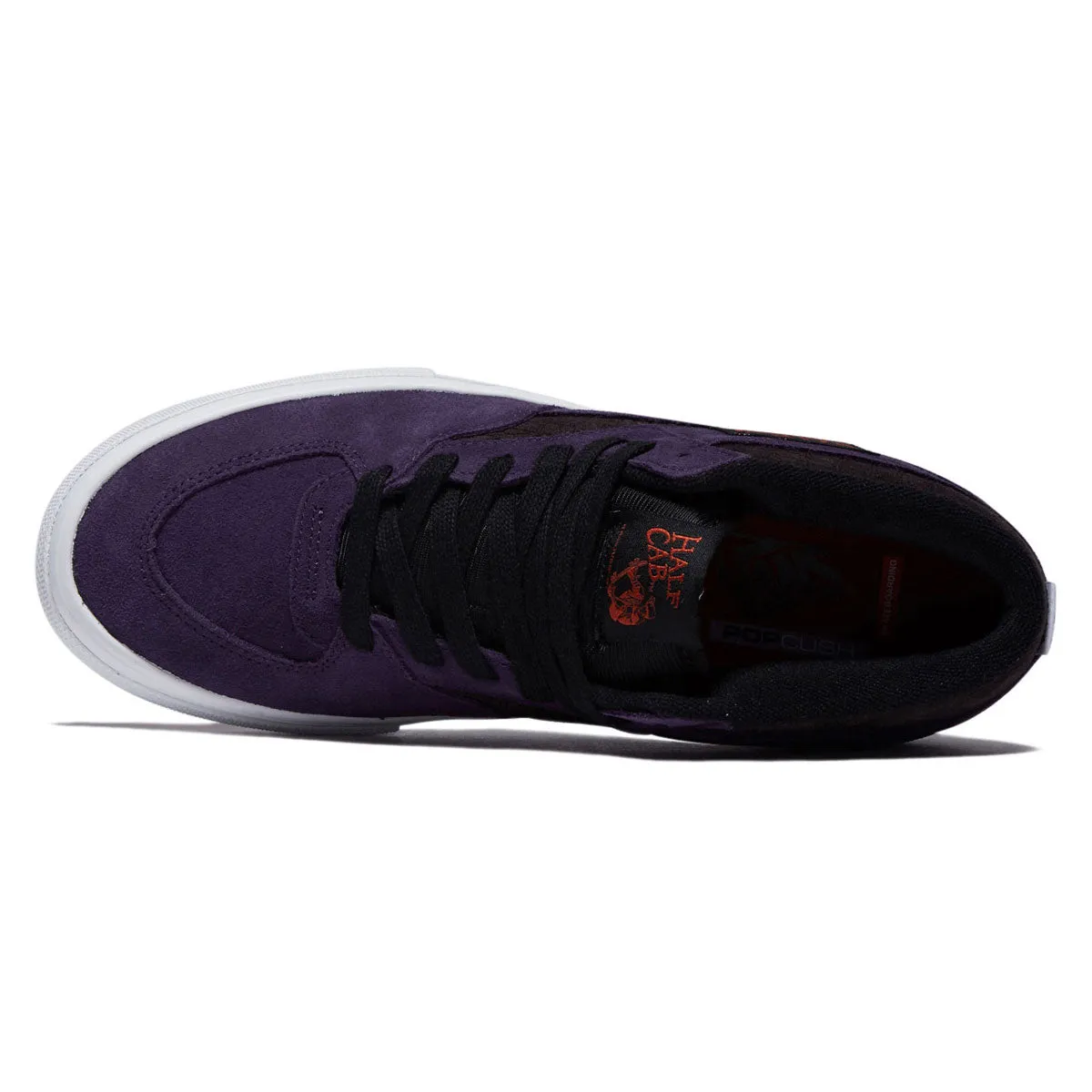 Vans Skate Half Cab Shoes - Croc Grape Anti   Slip Feature Skate Step Ready