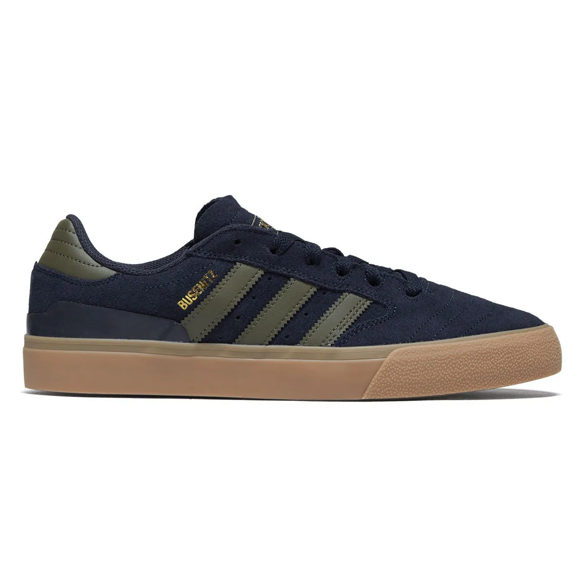Adidas Busenitz Vulc II Shoes - Legend Ink/Olive Strata/Gold Metallic Impact Ride