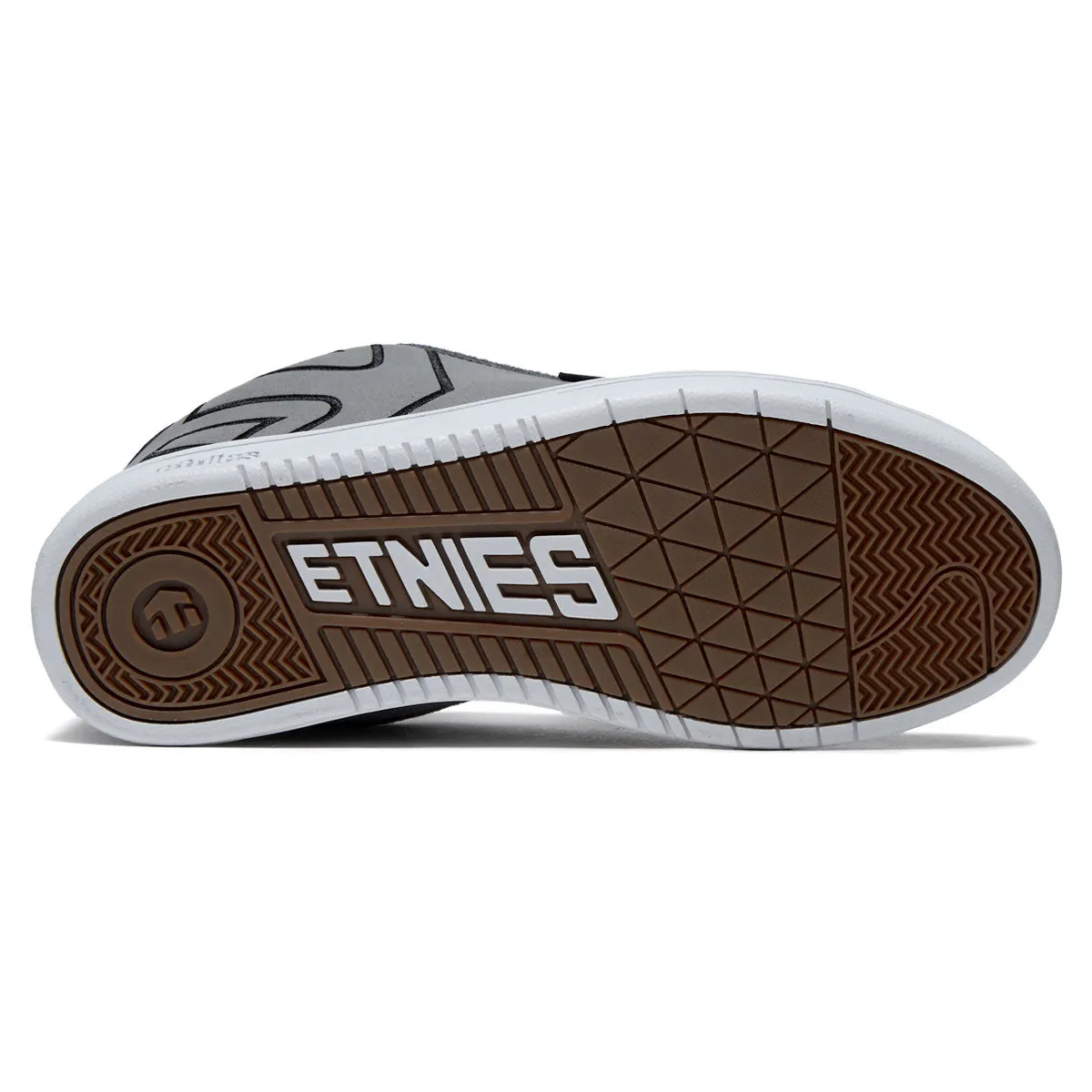 Etnies Fader Shoes - Light Grey/Black Grip Enhancement
