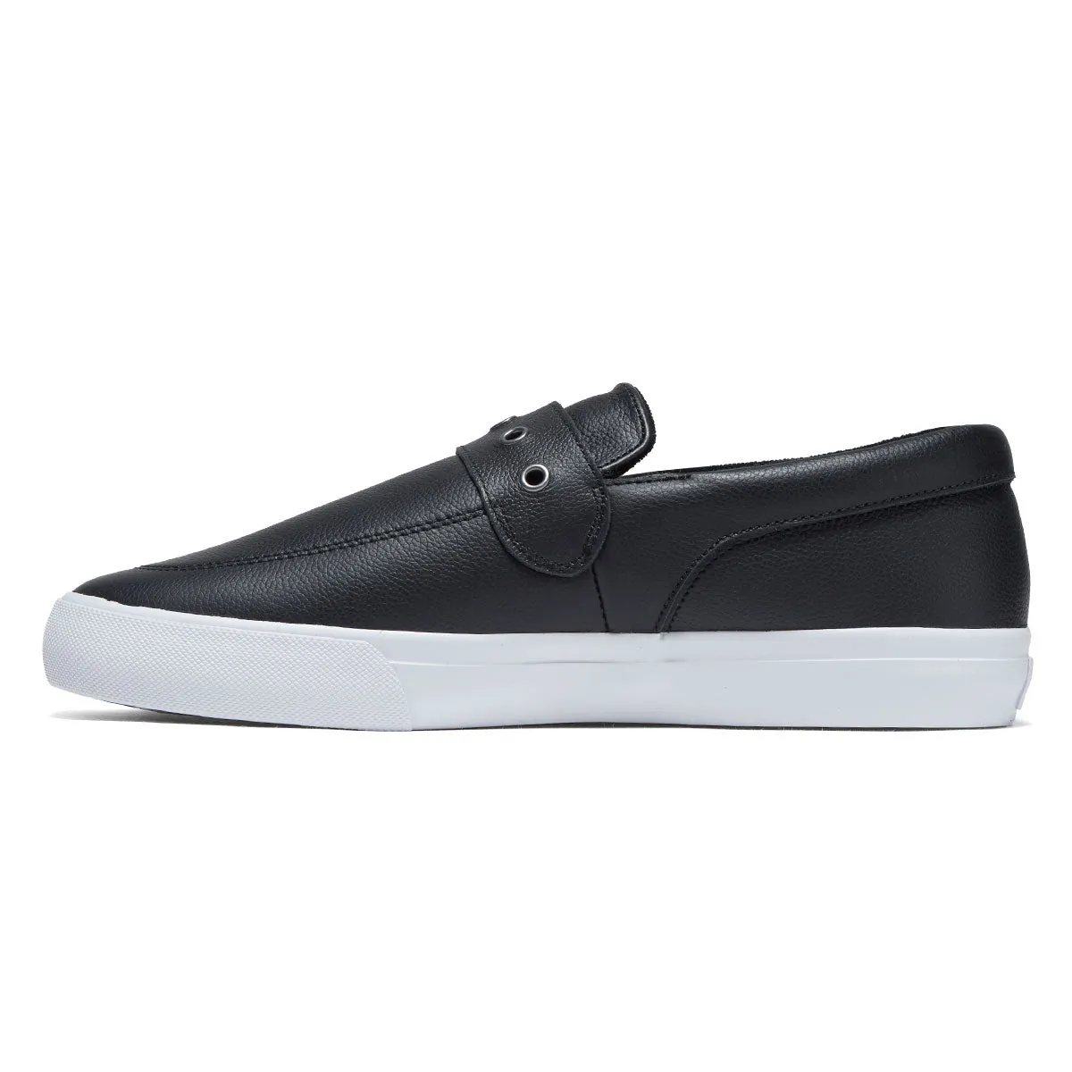Fallen Melrose Shoes - Black/White Skater Action
