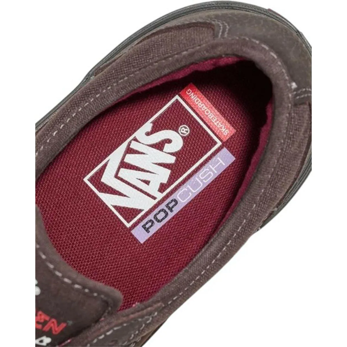 Smooth Walk Vans - Skate Curren Caples Shoes Dark Brown