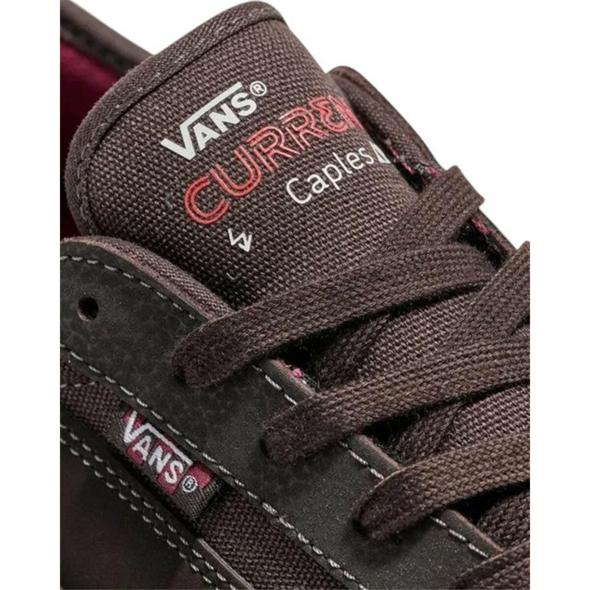 Vans - Skate Curren Caples Shoes Dark Brown Daily Outfit Responsive Fit
