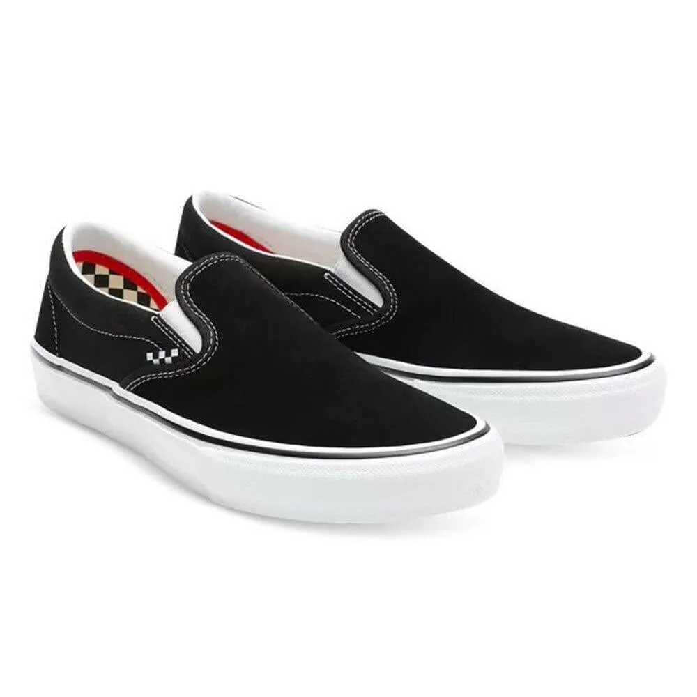 Fashionable Look Urban Look Vans - Skate Slip On Shoes Black/White