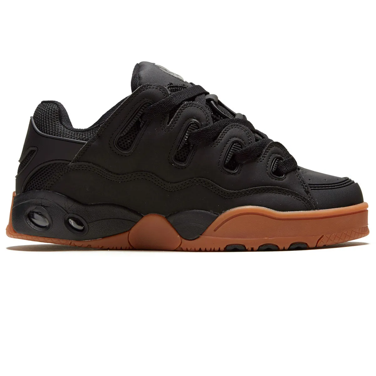 Osiris D3 Og Shoes - Black/Black/Gum Classic Fit All Terrain Movement