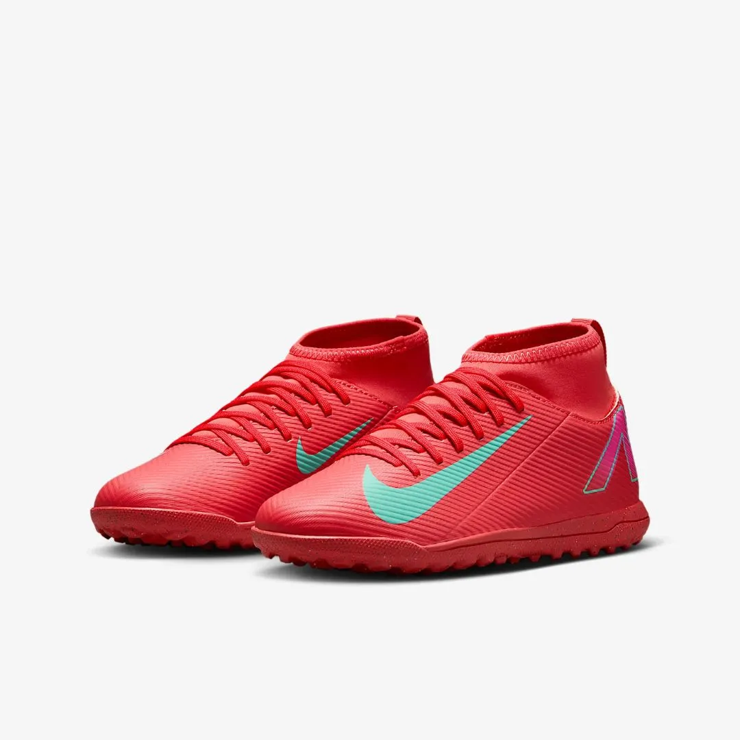 Jr. Mercurial Superfly 10 Club Soccer Shoes Backfield Motion Ventilated Mesh