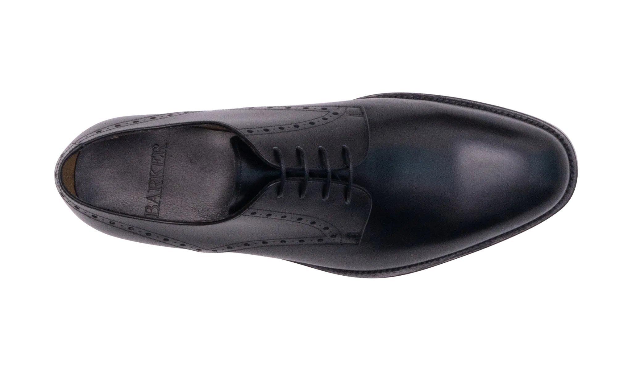 No Frills Water Resistant Trent - Black Calf