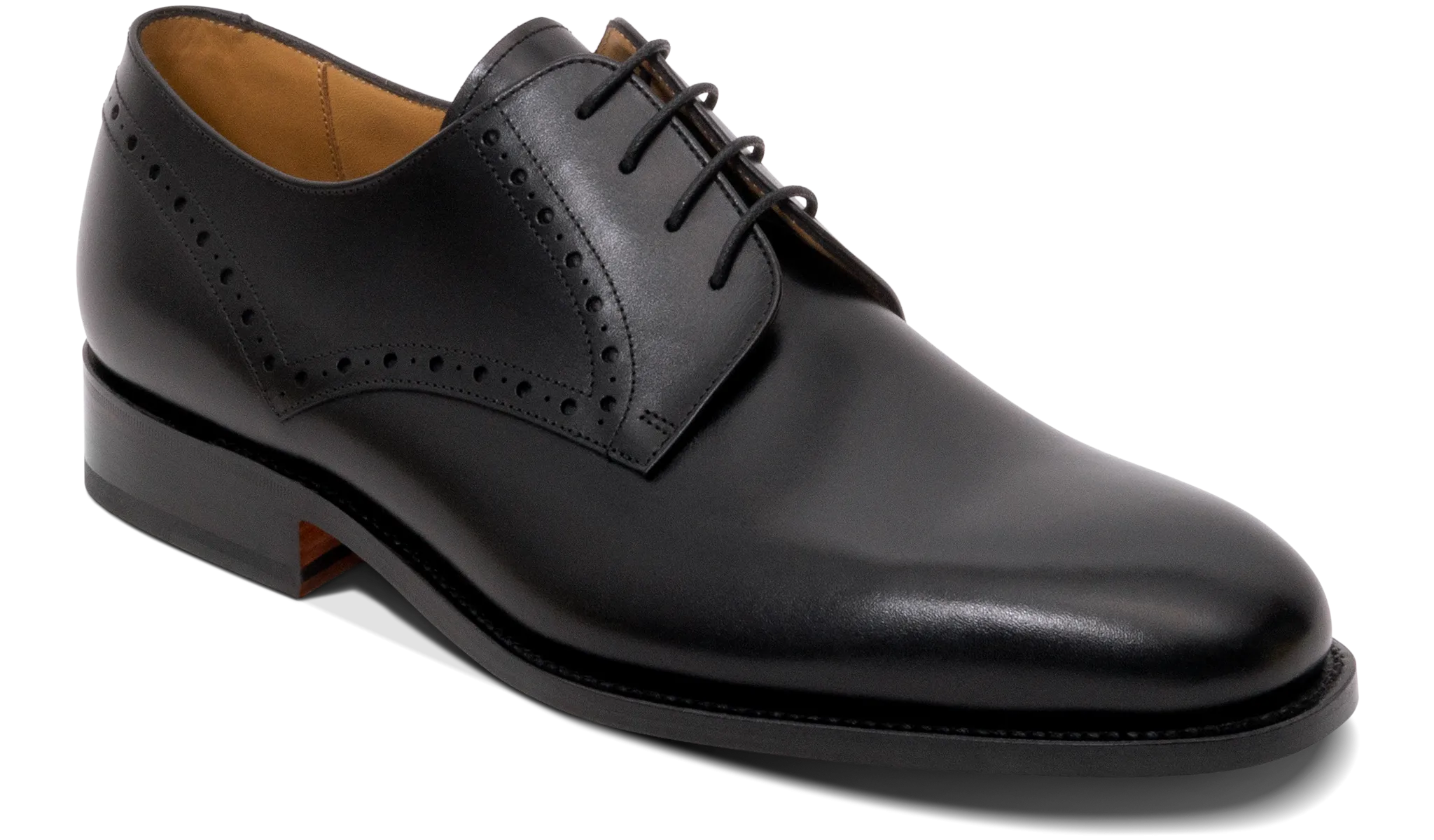 Trent - Black Calf Classic Comfort Smart Casual