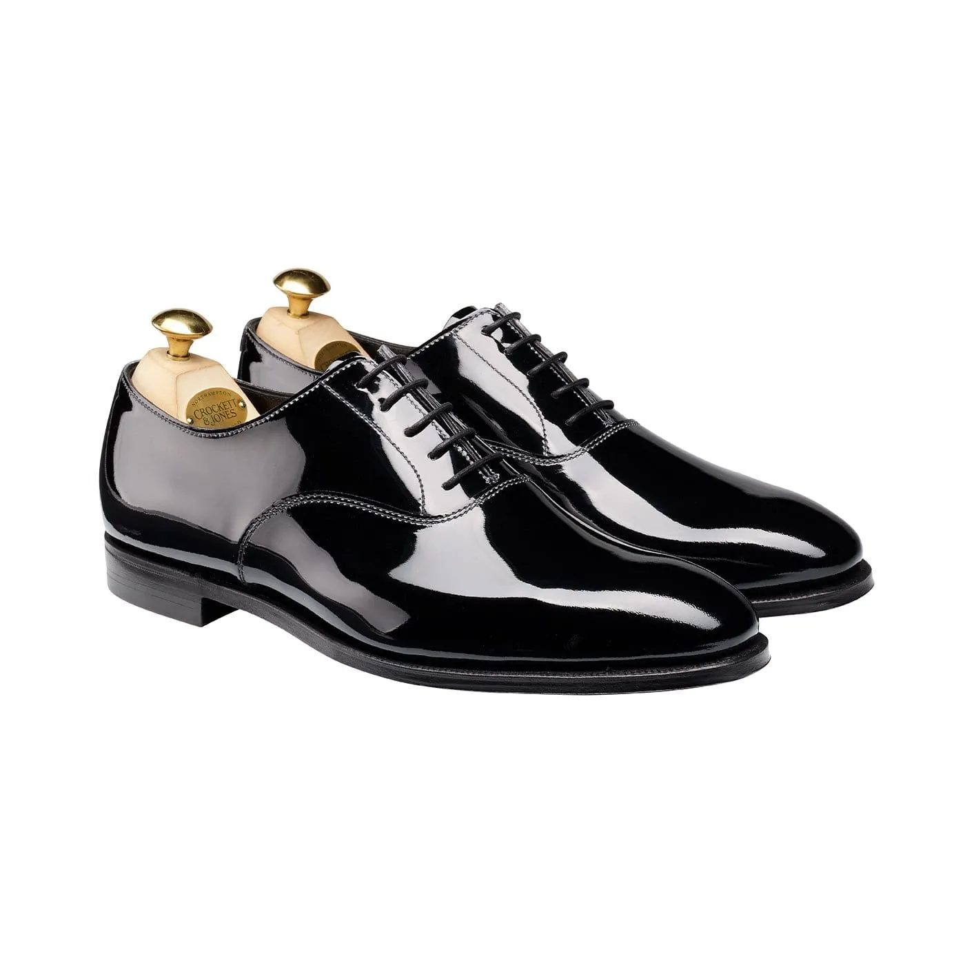 Overton Black Patent Fit Walk Functional
