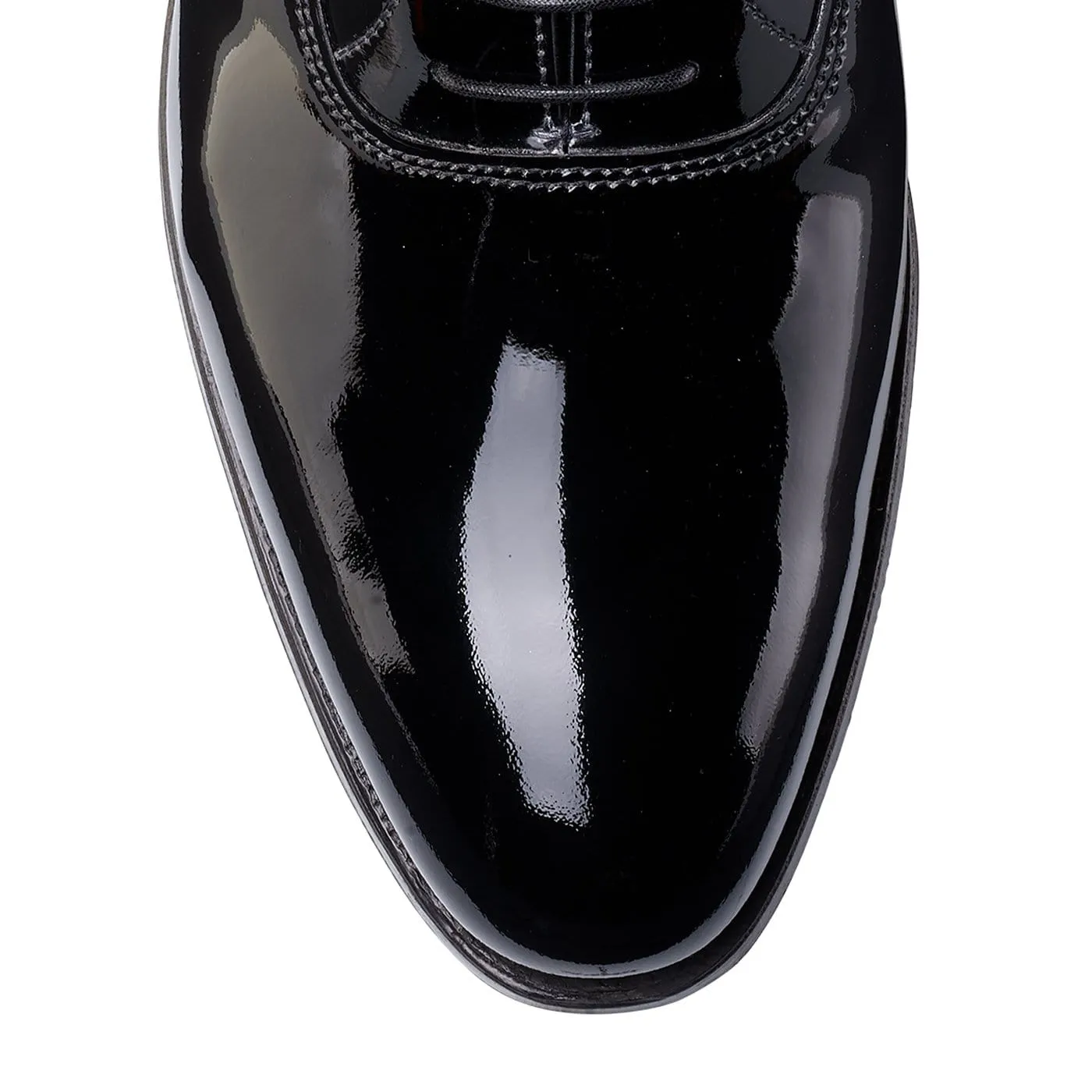 Sharp Leather Look Professional Walk Overton Black Patent
