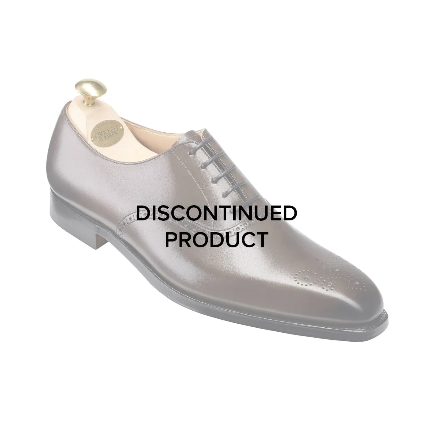 Adjustable Straps Stitch Design Edgware Grey Burnished Calf