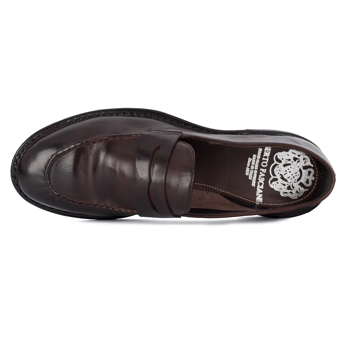 Smooth Dash Cushioned Insole JASON 94001<br>Mogano loafers