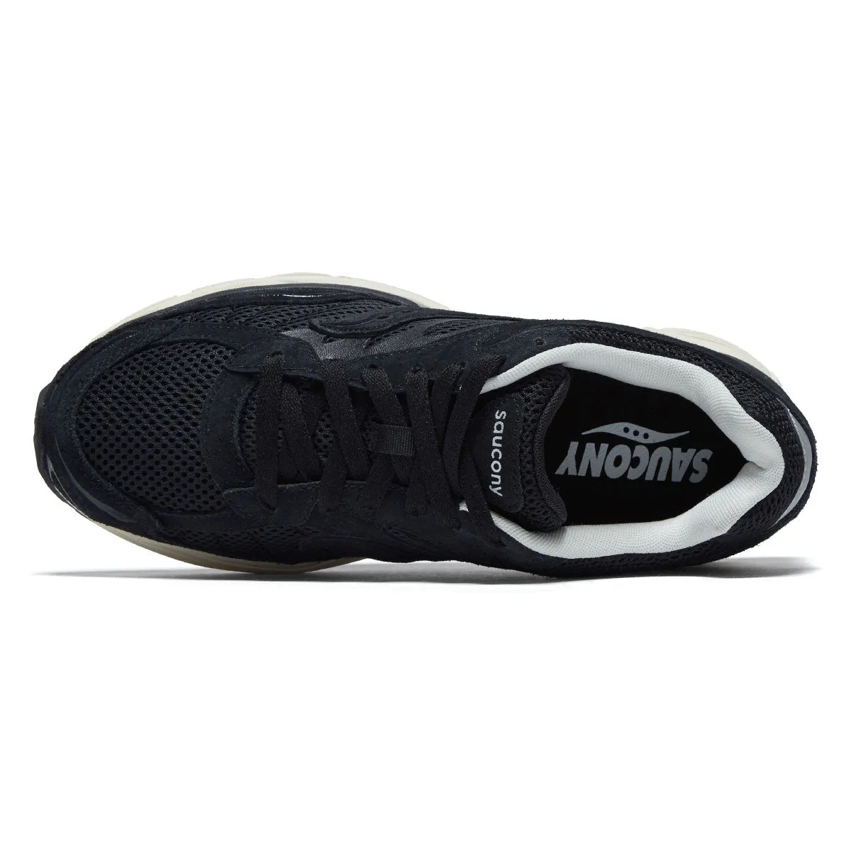 Saucony Progrid Omni 9 Shoes - Black/Cream Freestyle Action