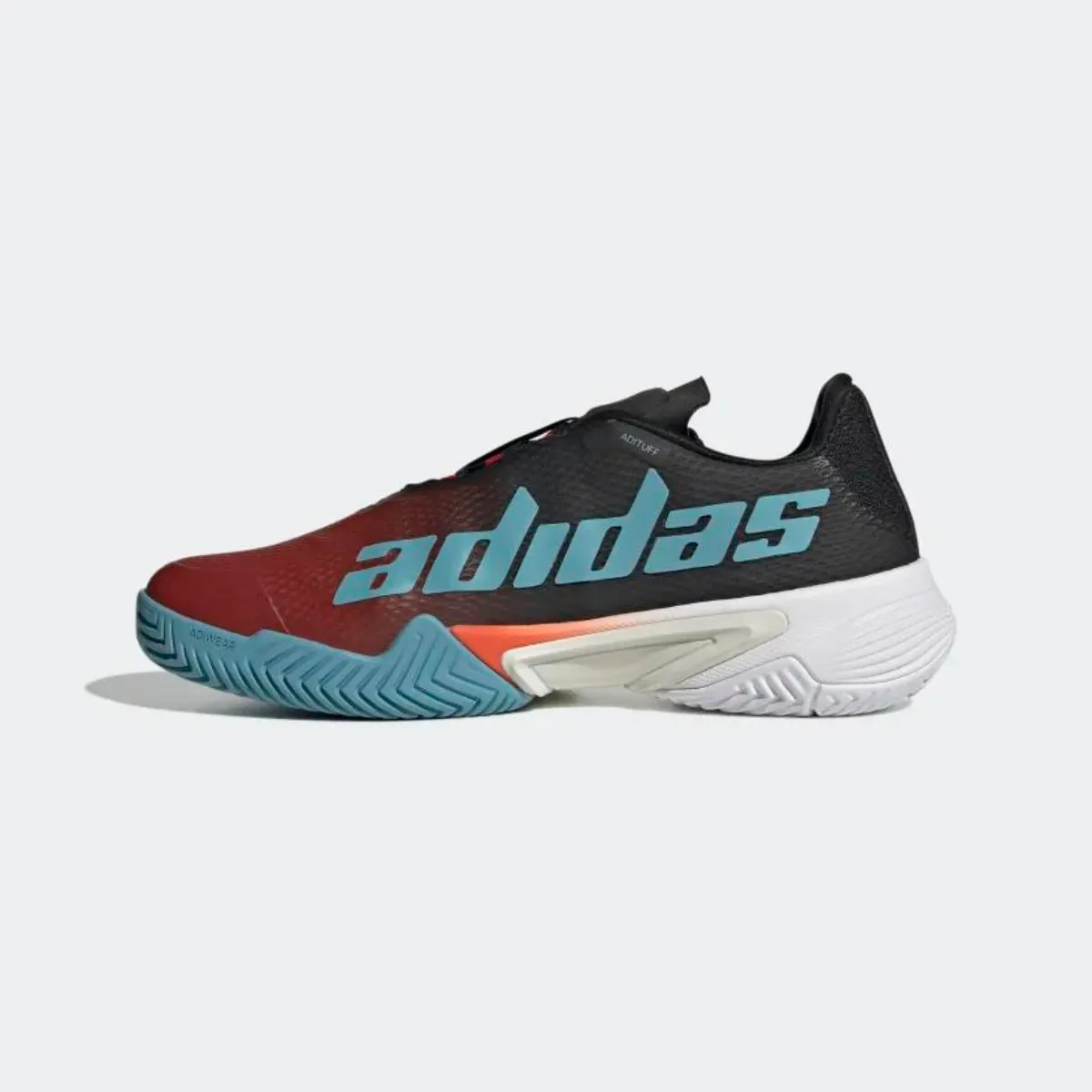 Adidas Barricade Men Tennis Shoes -Preloved Red/Preloved Blue/Better Scarlet synthetic leather