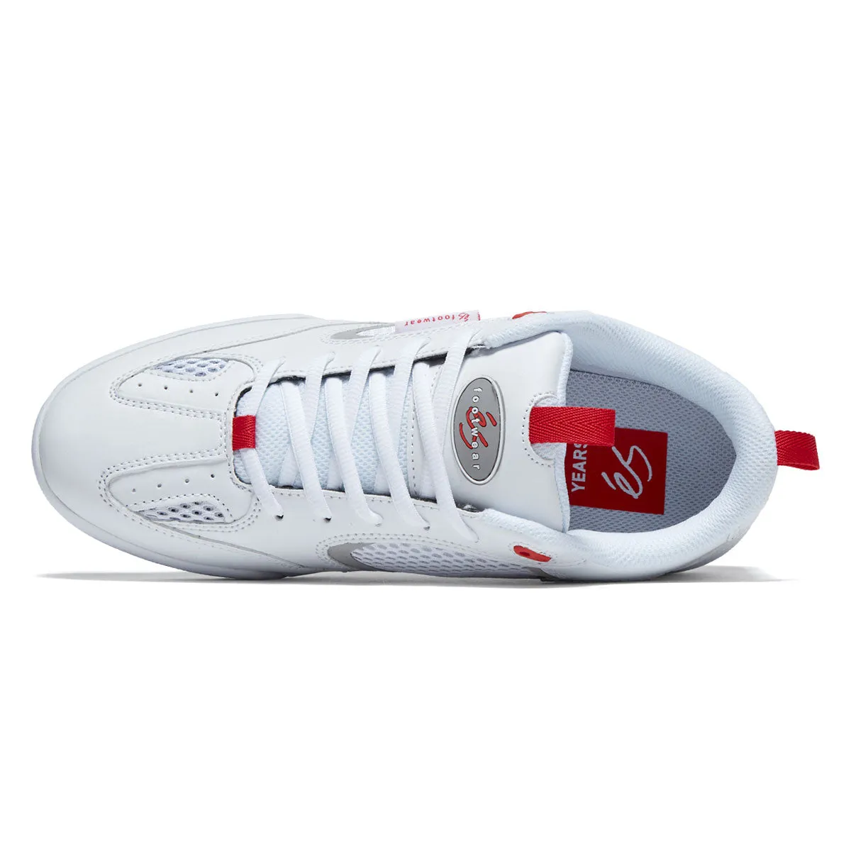 eS Quattro Shoes - White/Grey/Red Tough Form Trail Ready