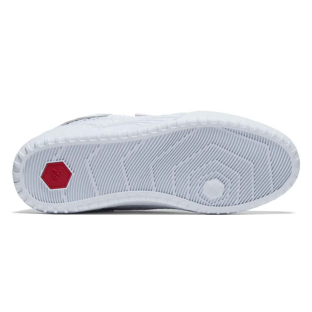 eS Quattro Shoes - White/Grey/Red Performance Rugged Wear