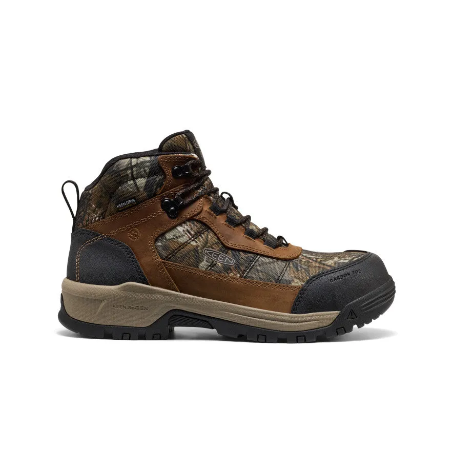 Men's Skokie Waterproof Work Boot (Carbon Toe)  |  Camo/Black Foot Stability System
