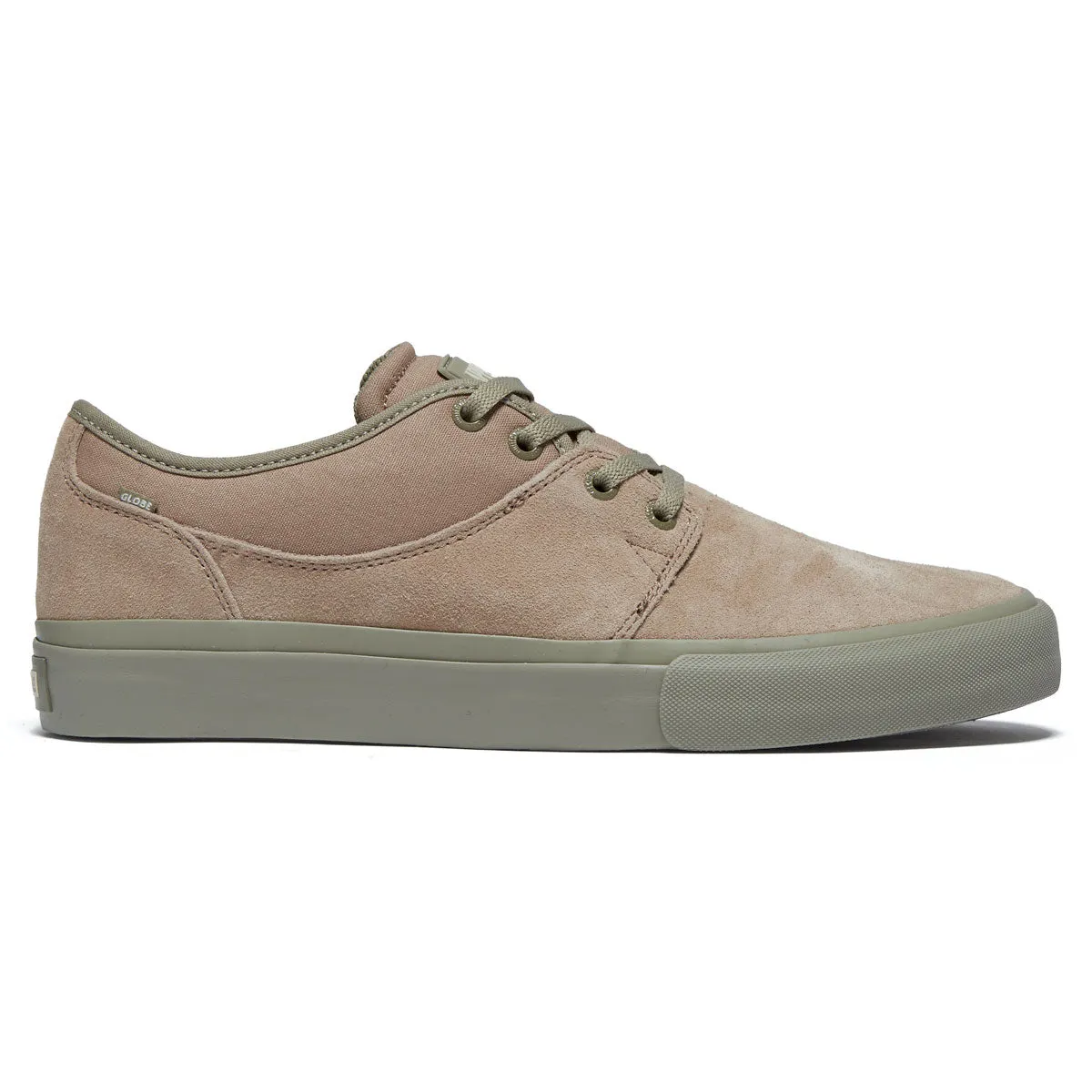 High Top Style Globe Mahalo Shoes - Stone/Khaki